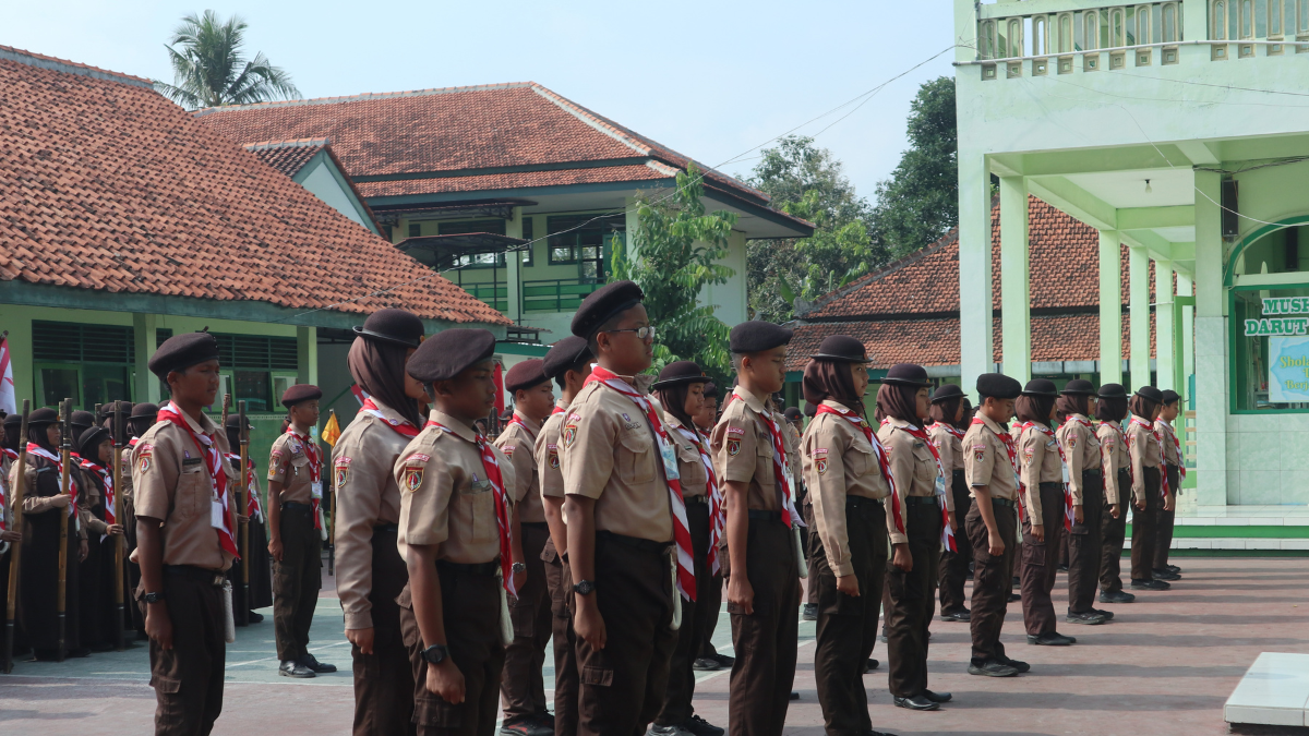 PEMBERITAHUAN KEGIATAN EKSTRAKURIKULER PRAMUKA RUTIN